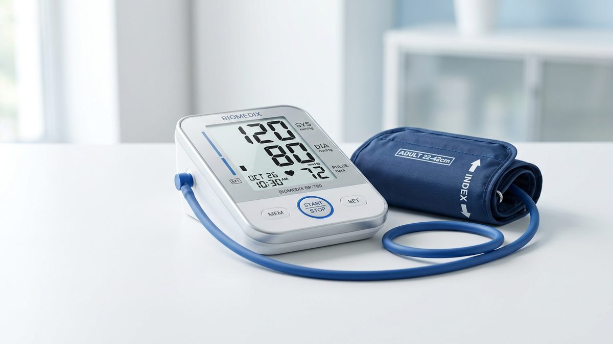 Blutdruckmessgerät — Oberarm-Modell im Test
